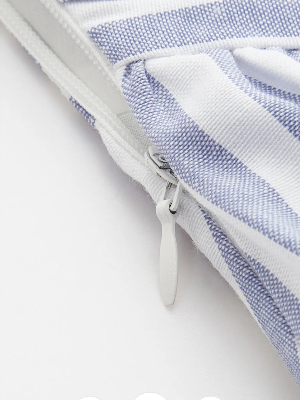 Commense Blue and White Striped One-Shoulder Maxi Dress Size S - Picture 14 of 15